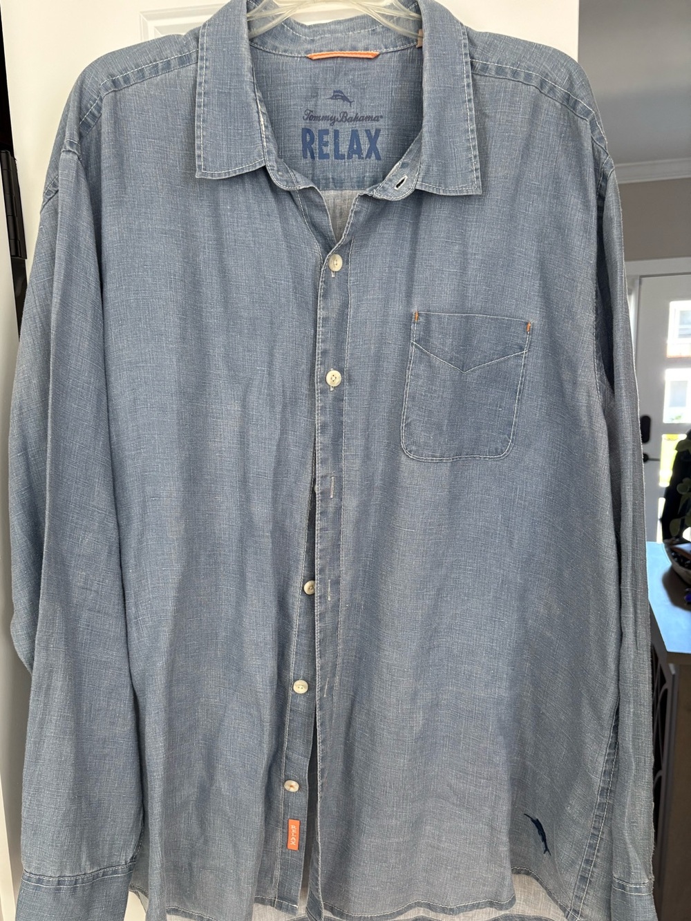 Men’s Tommy Bahama XXL Chambray button down